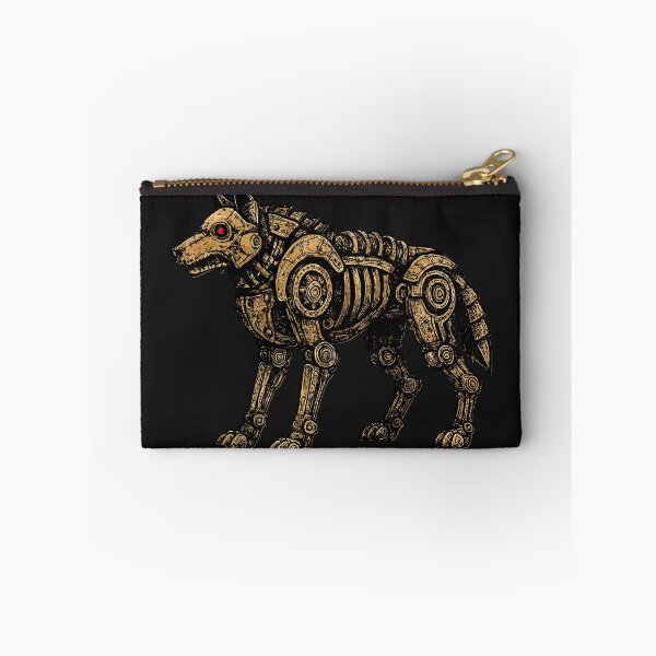 Item preview, Brass Clockwork Steampunk Mechanical Wolf  designed and sold by SeoulInkSoul.
