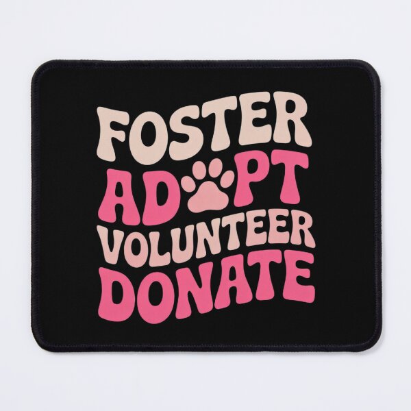 Item preview, Foster Adopt Volunteer Donate Funny Animal Rescue Dog Lover Men Women designed and sold by RuthGAArt.