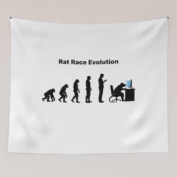 Item preview, Modernity - Rate Race Evolution - 02 designed and sold by AnimeShin.