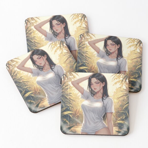 Item preview, Waifu Wet Shirt Transparency in jungle designed and sold by GerwantSHOP.