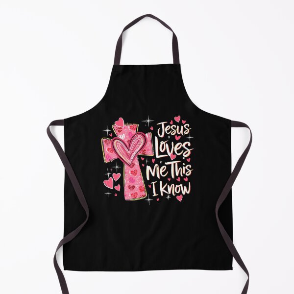 Item preview, Jesus Loves Me This I Know God Religious Christian Valentine designed and sold by JanieLucia.