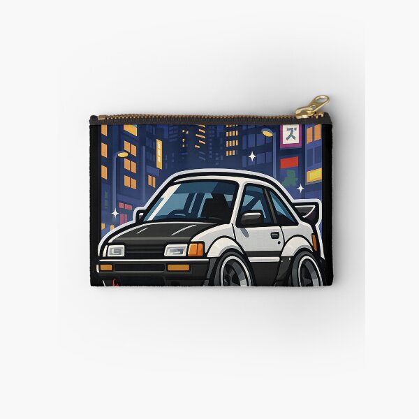 Item preview, Chibi Toyota AE86 JDM Car Illustration Drifting Fan Gift designed and sold by Joyfulimaginery.