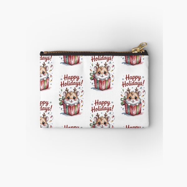 Item preview, Chibi Hamster in Festive Gift Box designed and sold by Christomized.