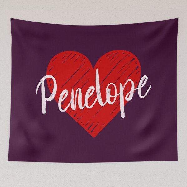 Item preview, Penelope Name Red Heart  designed and sold by Jeallan Designs.