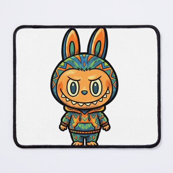 Item preview, labubu, cute keep fit labubu doll with vibrant colors designed and sold by nicnacc.