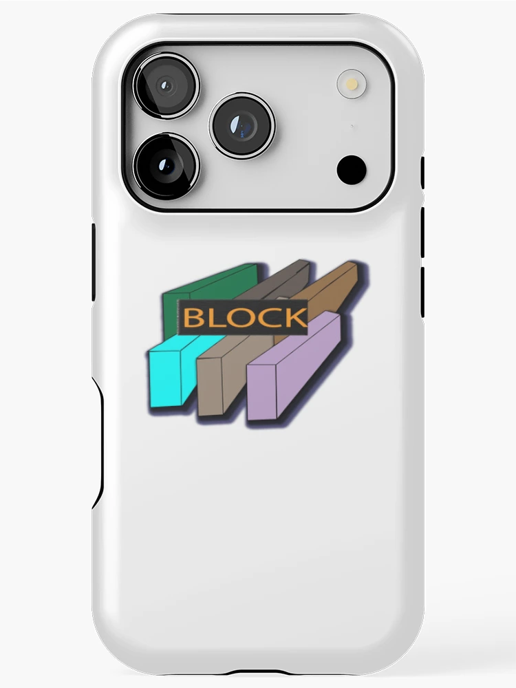 Thumbnail 1 of 4, iPhone Case, Block Stacked Rectangular Box Pattern designed and sold by PrintJuiceStore.