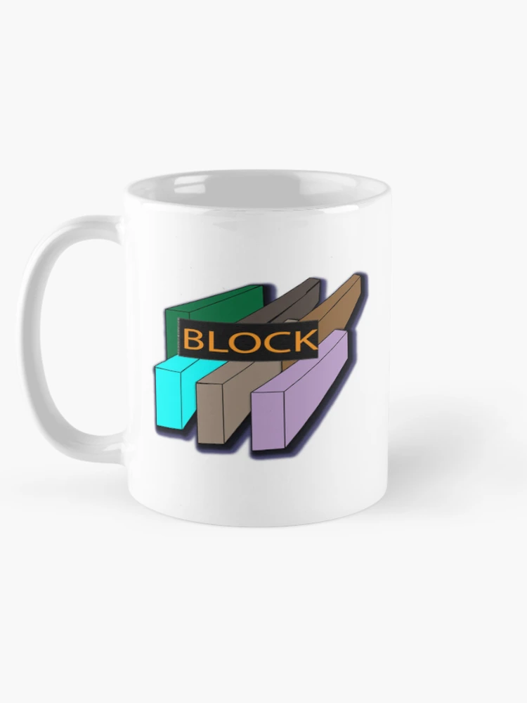 Thumbnail 5 of 6, Coffee Mug, Block Stacked Rectangular Box Pattern designed and sold by PrintJuiceStore.