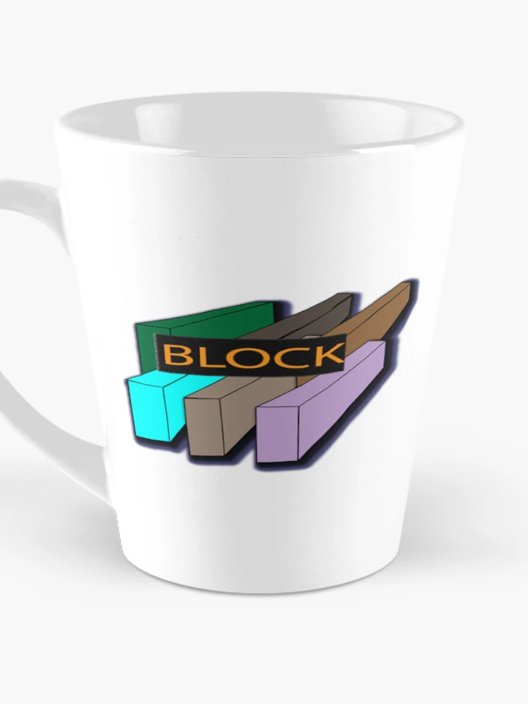 Thumbnail 3 of 4, Coffee Mug, Block Stacked Rectangular Box Pattern designed and sold by PrintJuiceStore.
