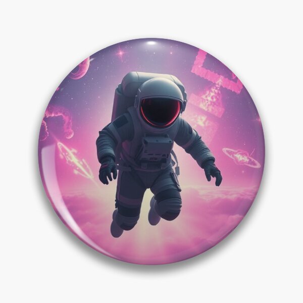 Item preview, Surreal Space Dreams – Astronaut in Alien World with Cosmic Glow & Tentacle Fantasy designed and sold by FotoworldEdel.