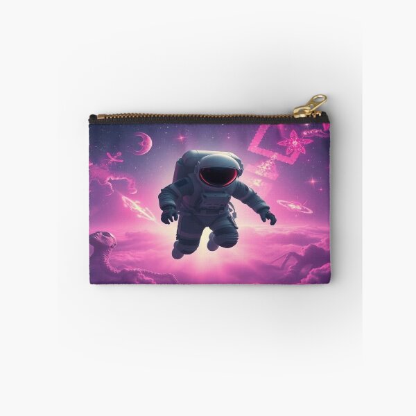Item preview, Surreal Space Dreams – Astronaut in Alien World with Cosmic Glow & Tentacle Fantasy designed and sold by FotoworldEdel.