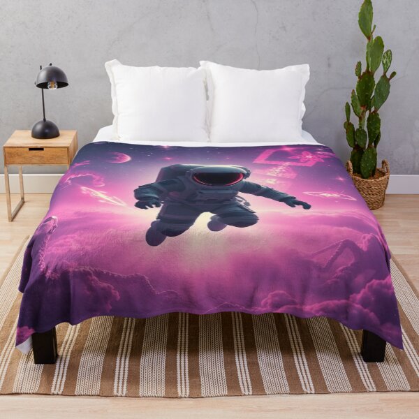 Item preview, Surreal Space Dreams – Astronaut in Alien World with Cosmic Glow & Tentacle Fantasy designed and sold by FotoworldEdel.