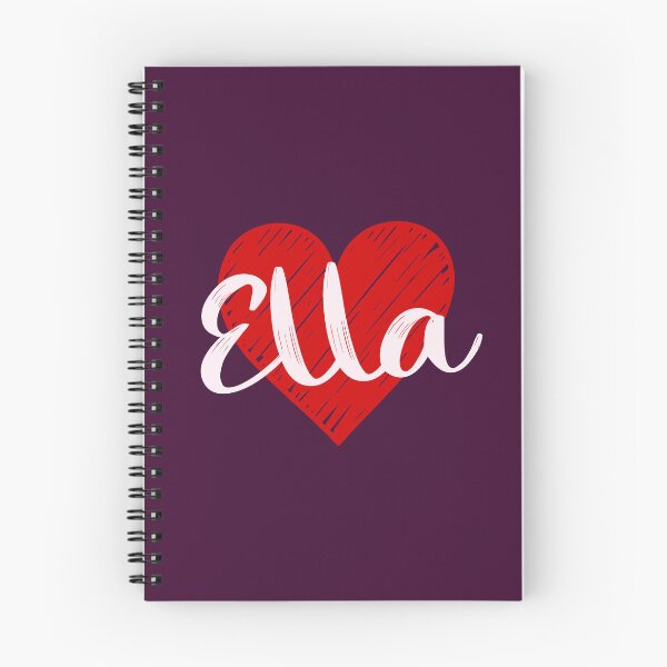 Item preview, Ella Name Red Heart  designed and sold by Jeallan Designs.
