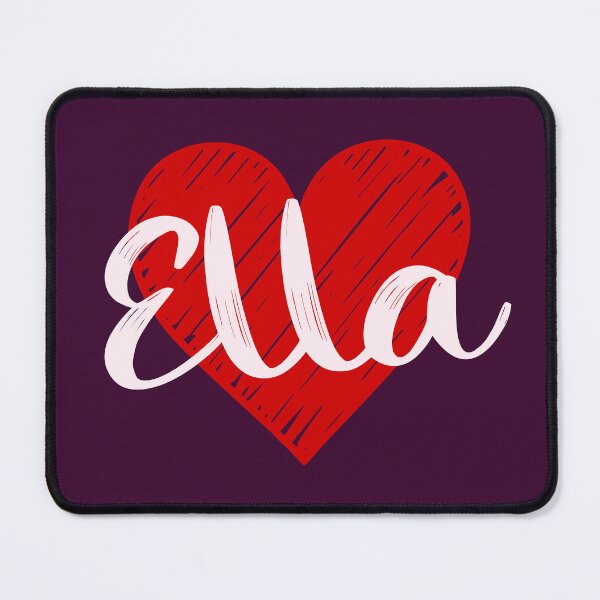 Item preview, Ella Name Red Heart designed and sold by Jeallan Designs.