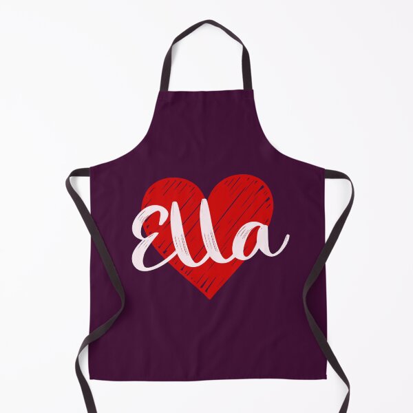 Item preview, Ella Name Red Heart designed and sold by Jeallan Designs.