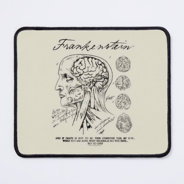 Item preview, Frankenstein Anatomy Drawing - The Creature designed and sold by Never Let Go Vintage™.