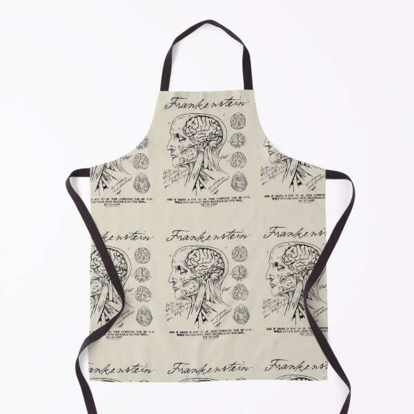 Item preview, Frankenstein Anatomy Drawing - The Creature designed and sold by Never Let Go Vintage™.