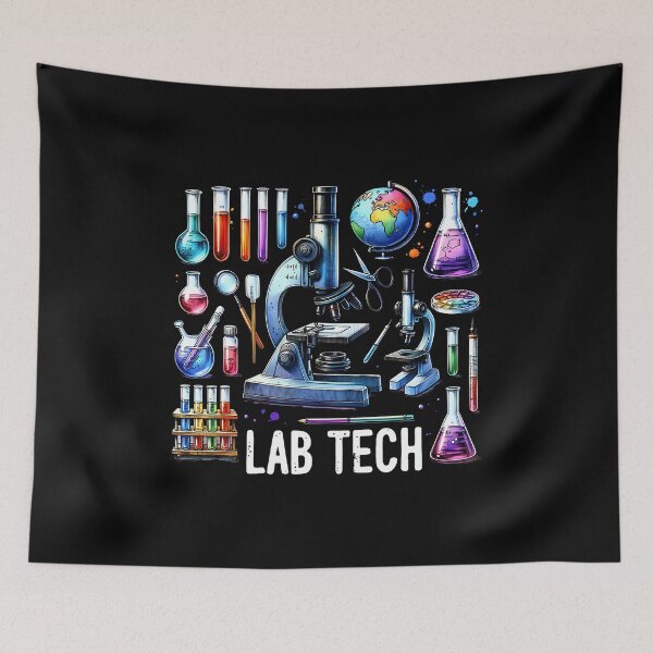 Item preview, Laboratory Technician Lab Tech Microscope Microbiology designed and sold by JoannMinndy.