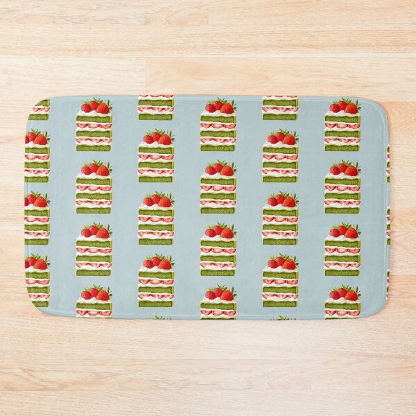 Item preview, Strawberry Matcha Cake designed and sold by sakurashorty.