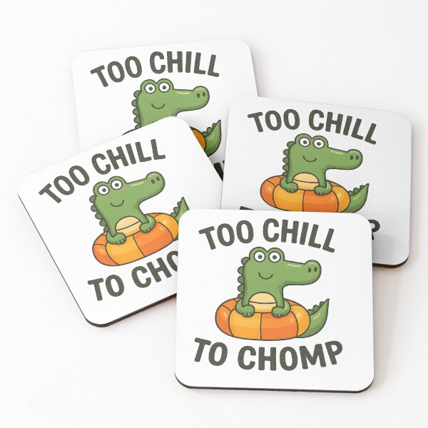 Item preview, Cute Chill Alligator Floating Tube Design designed and sold by Mastermind-Art.
