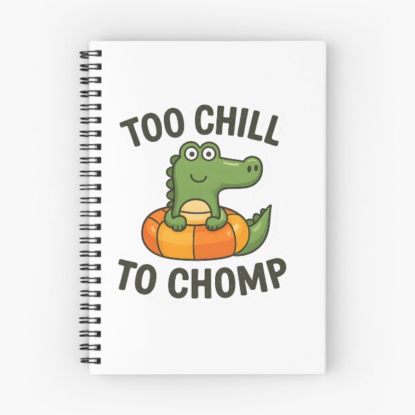Item preview, Cute Chill Alligator Floating Tube Design designed and sold by Mastermind-Art.