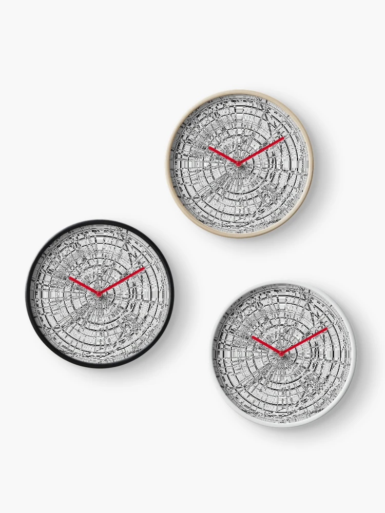 Thumbnail 3 of 4, Clock, Random Image Generator | High Frequency 036 designed and sold by StudioDestruct.