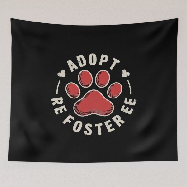 Item preview, Funny Adopt Rescue Foster Adoption Month Adopt Dog Cat  designed and sold by RuthGAArt.