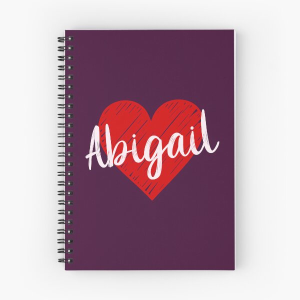 Item preview, Abigail Name Red Heart  designed and sold by Jeallan Designs.