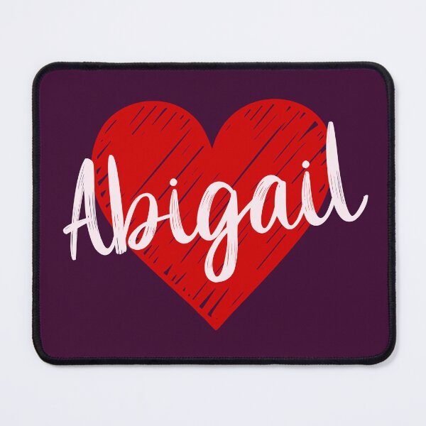 Item preview, Abigail Name Red Heart designed and sold by Jeallan Designs.