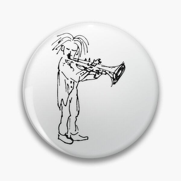 Item preview, Trumpet Player  - The Bevilaqua original Ink designed and sold by Helios Be. Lavsh.