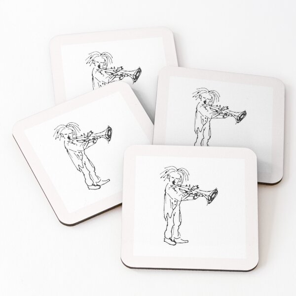 Item preview, Trumpet Player  - The Bevilaqua original Ink designed and sold by Helios Be. Lavsh.