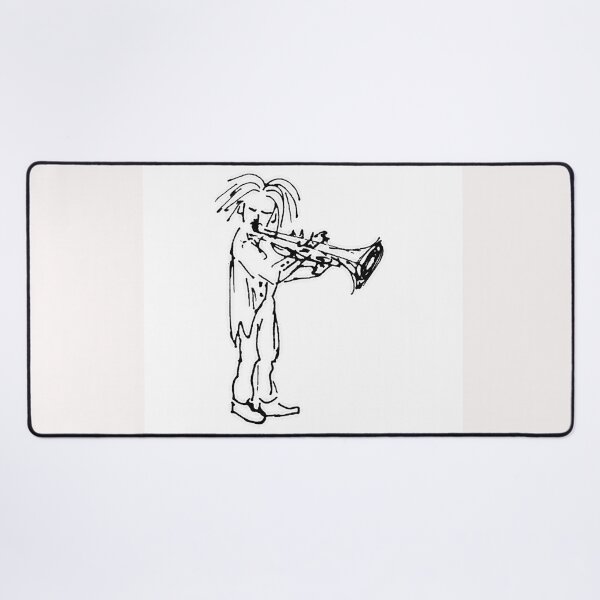 Item preview, Trumpet Player - The Bevilaqua original Ink designed and sold by Helios Be. Lavsh.