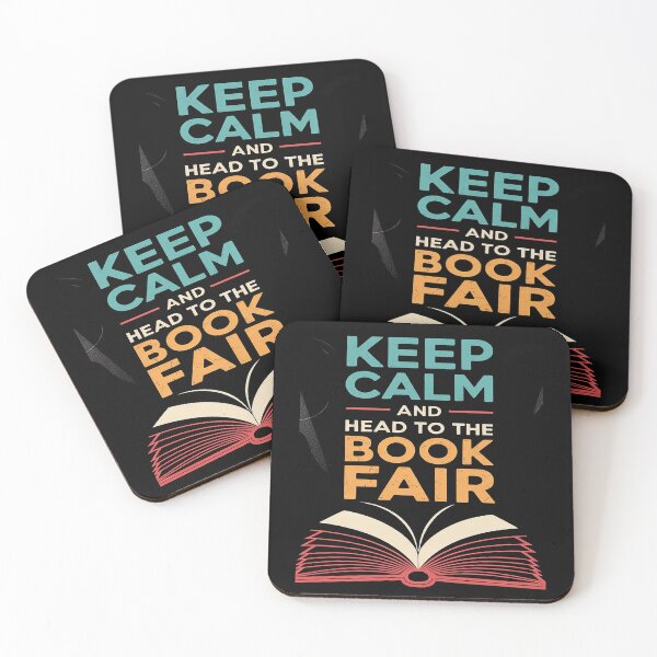 Item preview, Keep Calm And Head To The Book Fair Book Reading Lover  designed and sold by VerseFarm.