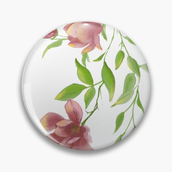 Item preview, Delicate Red Floral Vine Watercolor Gift designed and sold by The-sparkle-Empire.