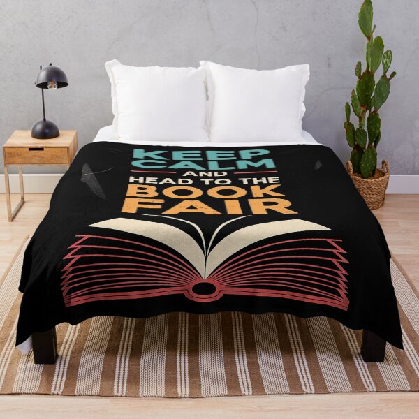 Item preview, Keep Calm And Head To The Book Fair Book Reading Lover designed and sold by VerseFarm.