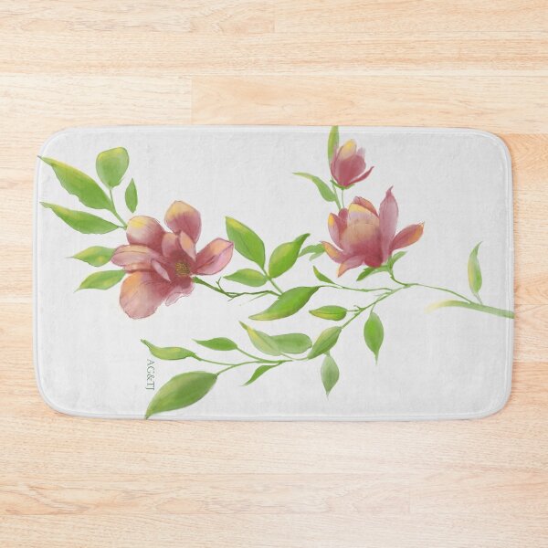 Item preview, Delicate Red Floral Vine Watercolor Gift designed and sold by The-sparkle-Empire.