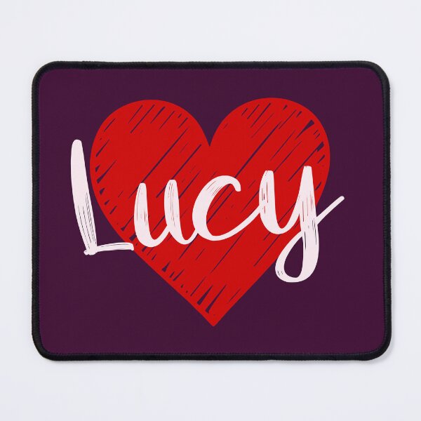Item preview, Lucy Name Red Heart designed and sold by Jeallan Designs.