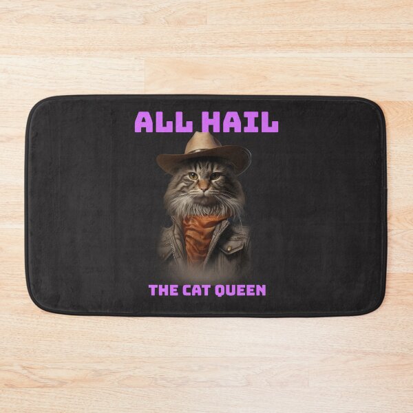 Item preview, All Hail the Cat Queen baby cats. designed and sold by "Vibe & Style Merch".