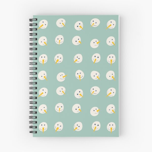 Item preview, Snowmen Faces / seamless repeat designed and sold by Shelley Winters.