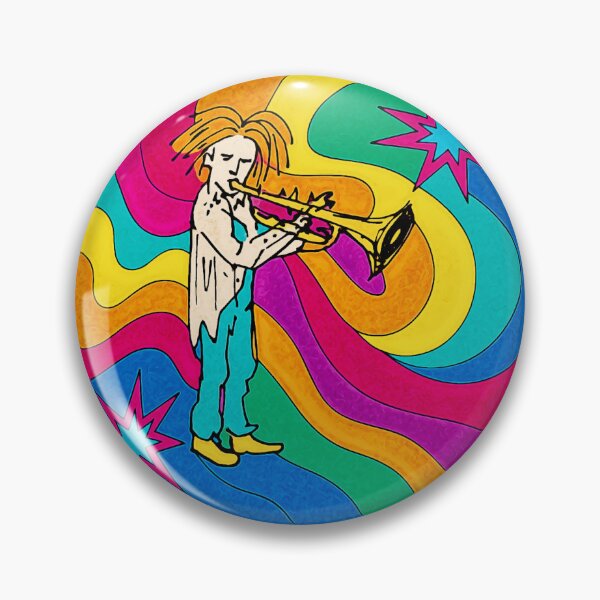 Item preview, Trumpet Player  - The Bevilaqua original Ink Variation#1 designed and sold by Helios Be. Lavsh.
