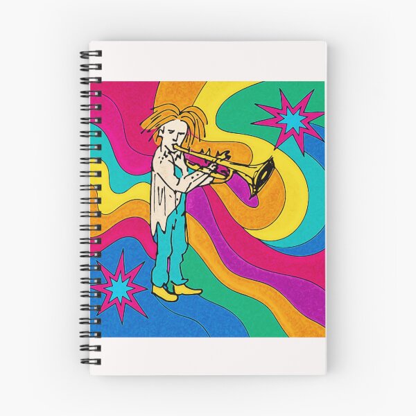 Item preview, Trumpet Player  - The Bevilaqua original Ink Variation#1 designed and sold by Helios Be. Lavsh.