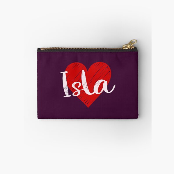 Item preview, Isla Name Red Heart  designed and sold by Jeallan Designs.