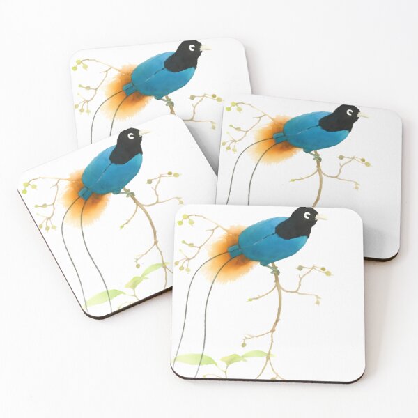 Item preview, Blue Bird-of-paradise (Paradisaea rudolphi) designed and sold by HOMETOWN86.
