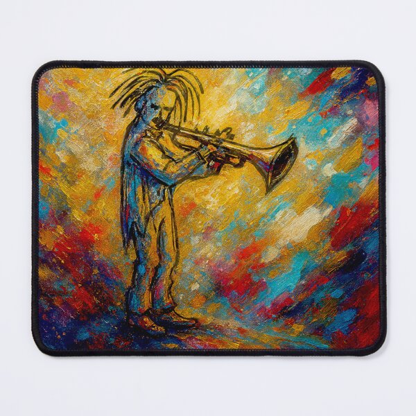Item preview, Trumpet Player - The Bevilaqua original Ink Variation#2 designed and sold by Helios Be. Lavsh.