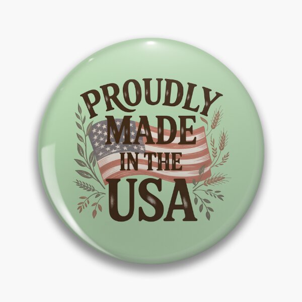 Item preview, Proudly Made in the USA Rustic Flag Art designed and sold by InkWeaveShop.