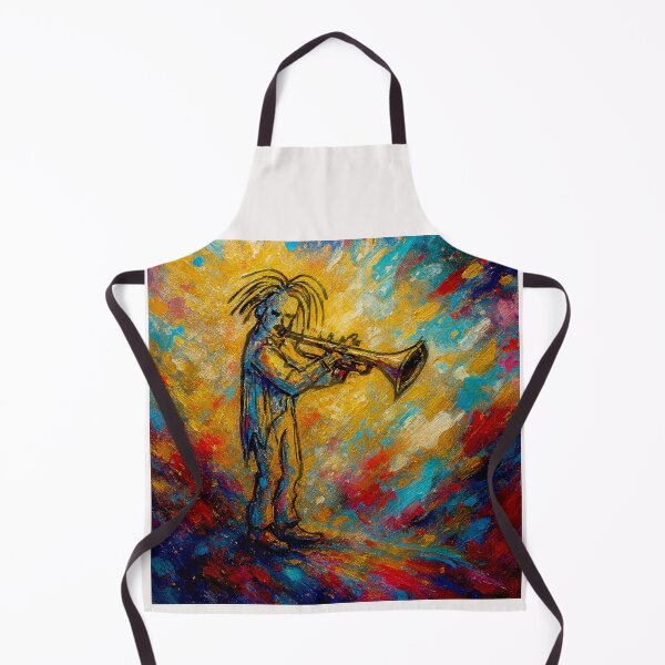 Item preview, Trumpet Player - The Bevilaqua original Ink Variation#2 designed and sold by Helios Be. Lavsh.