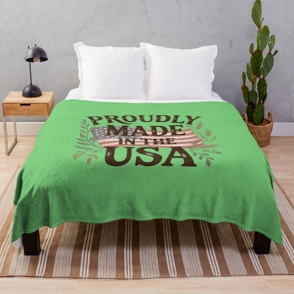 Item preview, Proudly Made in the USA Rustic Flag Art designed and sold by InkWeaveShop.