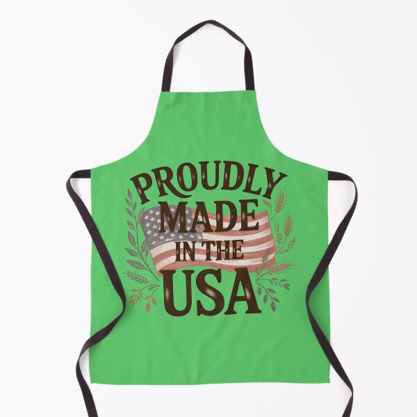 Item preview, Proudly Made in the USA Rustic Flag Art designed and sold by InkWeaveShop.