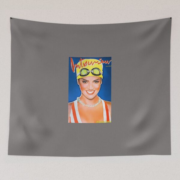Item preview, PHOEBE-CATES--INTERVIEW-MAGAZINE-RETRO-ART-POSTER designed and sold by SebastianHelned.