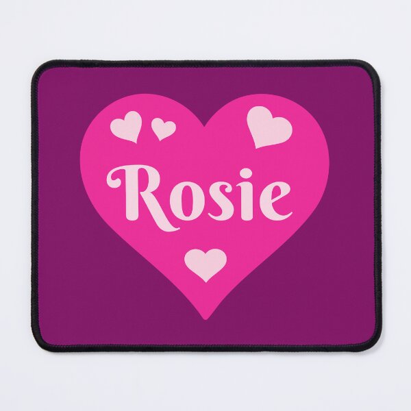 Item preview, Rosie Name Pink Heart  designed and sold by Jeallan Designs.