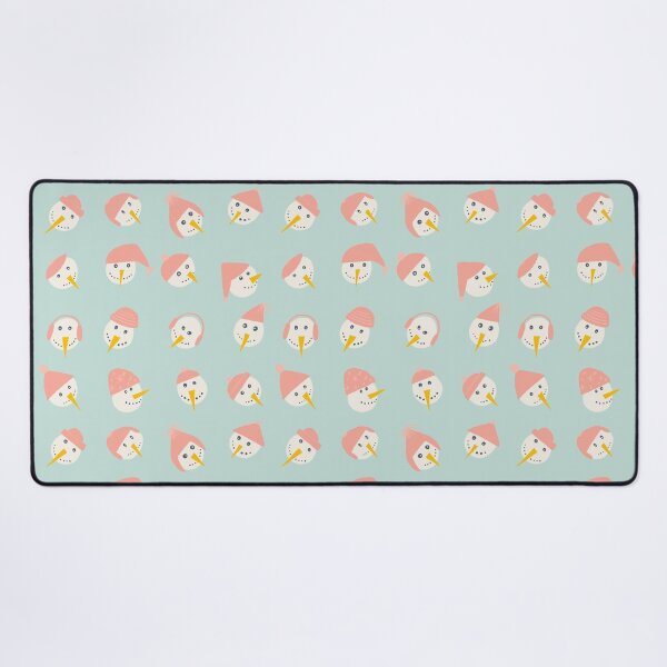 Item preview, Snowmen Faces with hats / seamless repeat designed and sold by Shelley Winters.